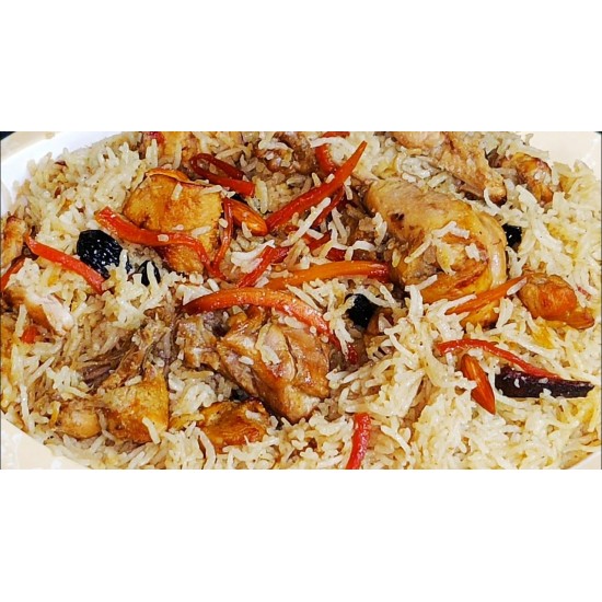 Afghani chicken fried rice 