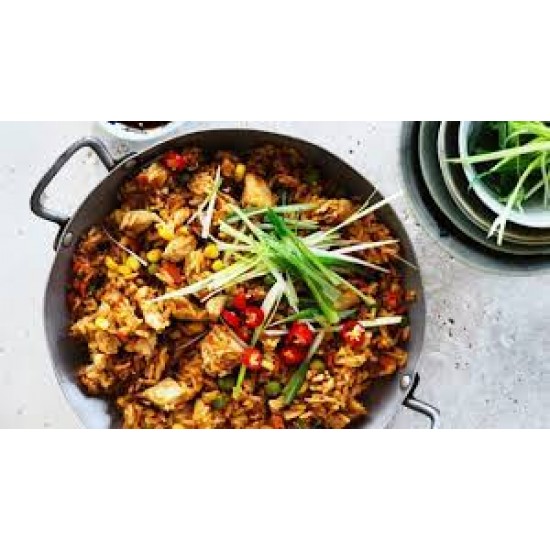 Chicken roast fried rice 