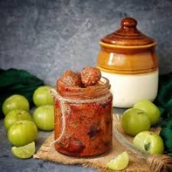 Amla Pickle / ఉసిరికాయ పచ్చడి Amla Pickle / ఉసిరికాయ పచ్చడి