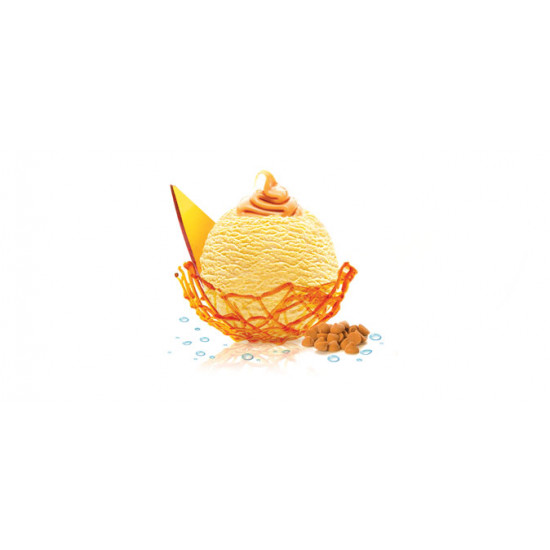 Butterscotch,ice,cup