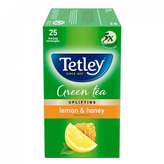 Tetley Green Tea Lemon honey - 25 bags