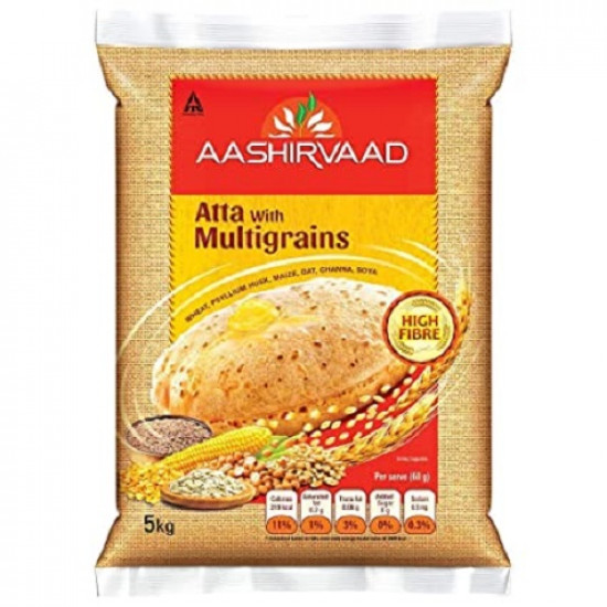 Aata (Godhuma Pindi) - Aashirvaad Multigrain 1Kg