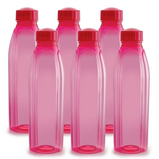 Cello Crystal Fridge water bottles Set (6x1L)