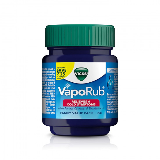 Vicks VapoRub Ointment - 25ml