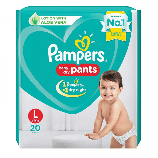 Pampers Diaper(Large) - 20 pieces