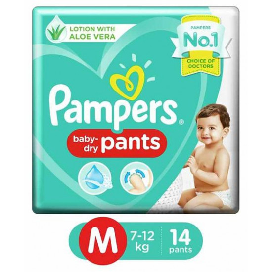 Pampers Diaper(Medium) - 14 pieces