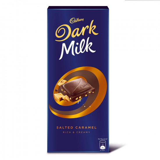 Cadbury Dark Milk Salted Caramel- 156gm