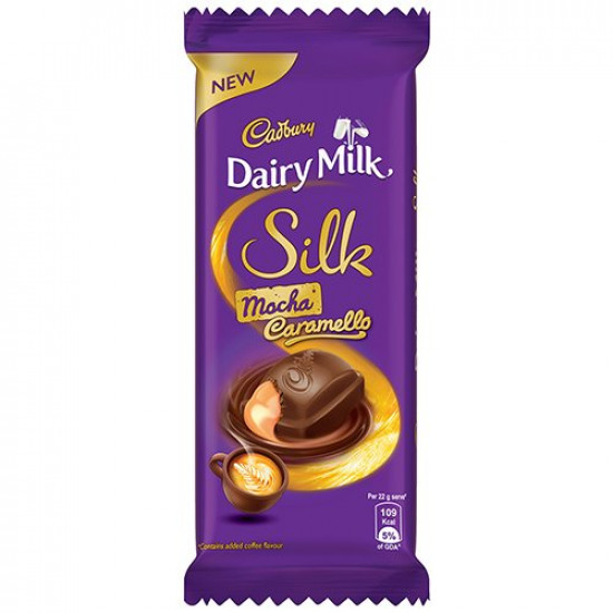 Cadbury Dairy Milk Silk mocha caramello - 136gm