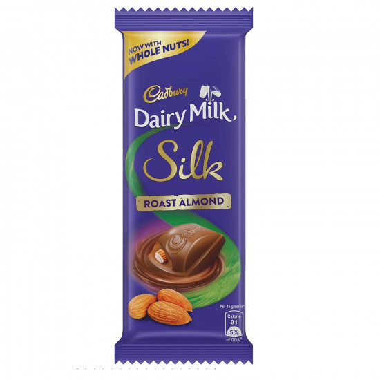 Cadbury Dairy Milk Silk roast Almond- 143gm