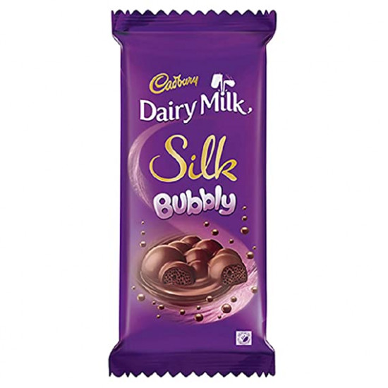 Cadbury Dairy Milk Silk Bubbly - 120gm